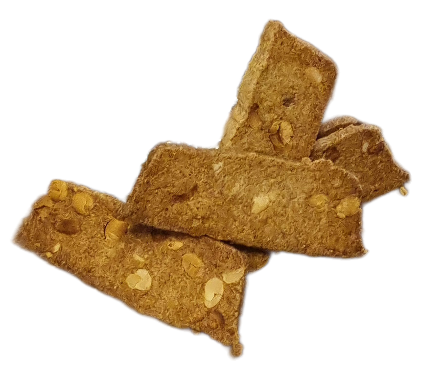 Les rustiques à la cacahuète - 250g (environ 22 biscuits)