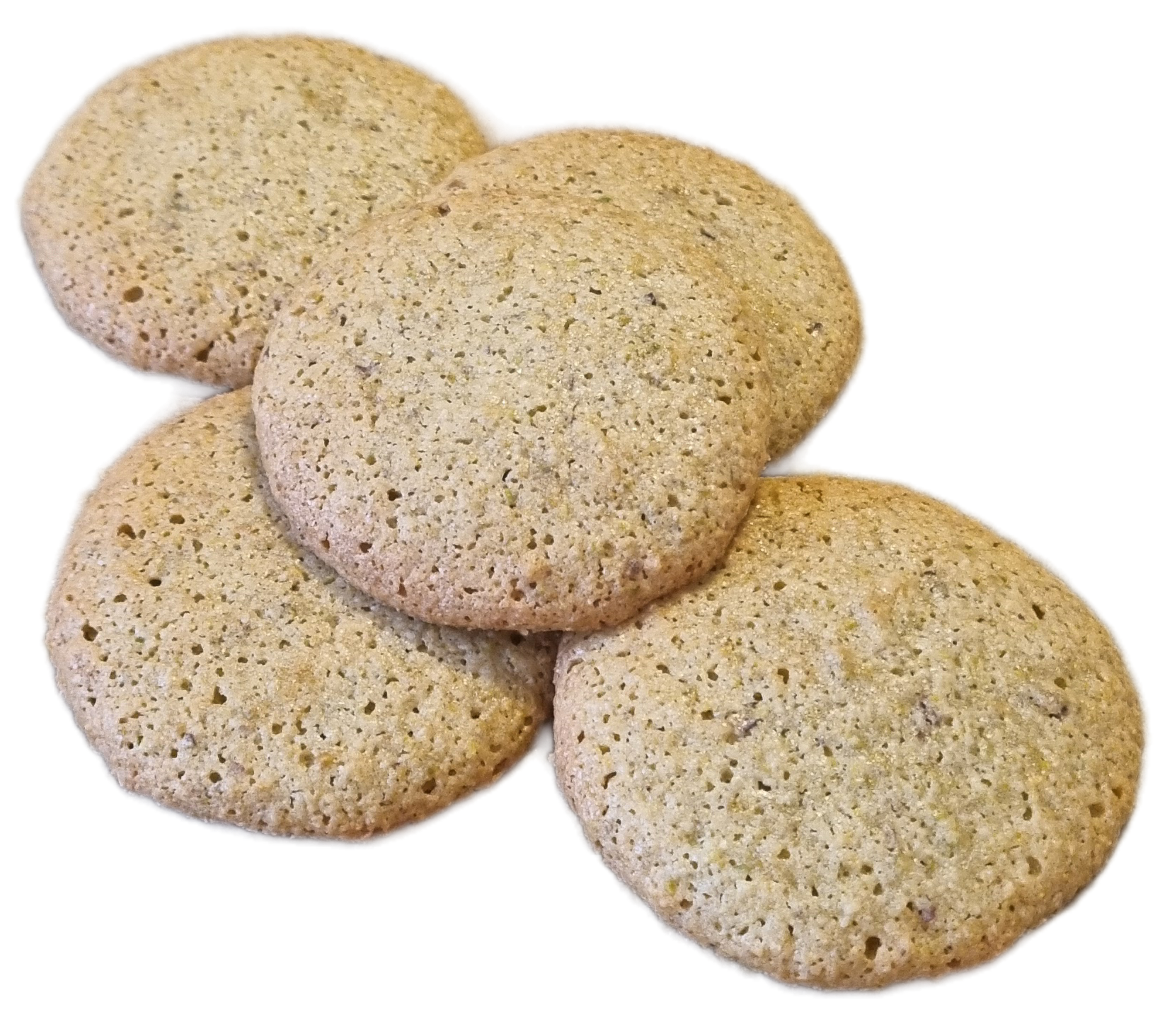 Macarons à l'ancienne goût amande X8